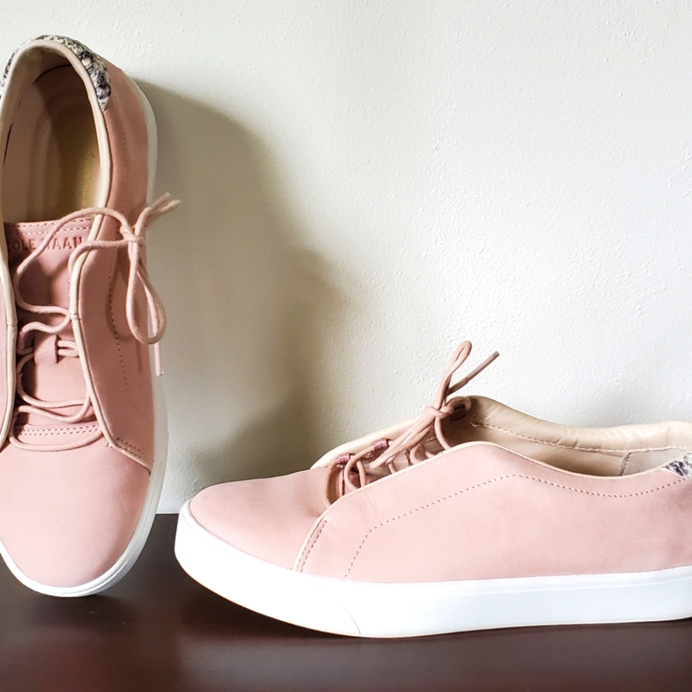 Cole Haan Grandpro Pink Lace Up 9M
